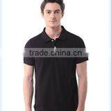 Men's Casual Classic Pure Cotton Solid Golf Short Sleeve Polo Shirt thumbnail-1