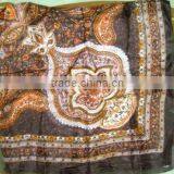 100 % SILK PRINTED SCARF