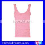 OEM Wholesale Women Breathable Apparel Dry Fit Sleeveless Polyester Shirt thumbnail-5