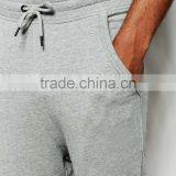 50 Cotton and 50 Polyester Drop Crotch Fitted Joggers for Man thumbnail-3