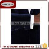 Good Quality Oem Lapel Single Button Man Suit Velvet Blazer For Men thumbnail-4