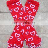Wholesale Cute Valentine's Day Hearts Knitted Leg Warmers 100% Cotton Baby Leg Warmers thumbnail-5