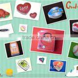 100% Combed Preshrunk Cotton Jersey 30/1 Printing Compressed T-shirts