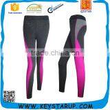 Grey Melange Blend Colors Women Yoga Pants Girls Sports Running Legging Pants thumbnail-1