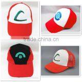 Anime Cosplay Pokemon Pocket Monster Ash Ketchum Baseball Trainer Cap Hat Gift thumbnail-1