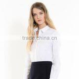 Concealed Button Fastening Straight Cut Classic Collar Poplin Shirt thumbnail-4