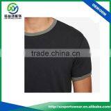 Custom Made Soft 100% Cotton Plain Round Neck T-shirt, Men Gym Shirt thumbnail-3