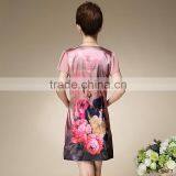 Fashion Womens Dress Two Piece Middle Aged Women thumbnail-4