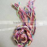 Multi Colors 100% Cotton Thread 1.3m DMC Color Hand Strap Floss Bracelets Thread Hand Made thumbnail-2