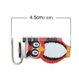 New Design Mixed Owl Halloween Pattern Wood Baby Pacifier Clips thumbnail-2