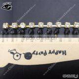 New Design Rhinestone Beaded Trim Acrylic Rhinestone Chains thumbnail-2