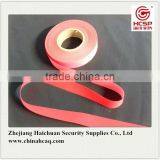 Fluorescent Red Reflective Polyester Fabric Tape