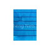 Blue and White PET / COTTON Mosquito Net Fabric Curtains, insect / bug curtains nets