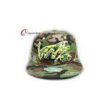 3D Embroidered Cotton Camouflage Baseball Hats Flat Brim Baseball Cap thumbnail-1
