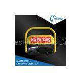 Solar Car Parking Barrier With Steel A3 , Crash Resistance and Waterproof