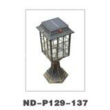 Factory Wholesale Price Led Solar Pillar Light P4 thumbnail-1