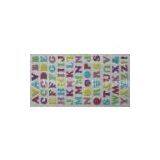 Custom Colourful Shinning 3D Dimensional Puffy Alphabet Stickers For Children Book Mark thumbnail-1