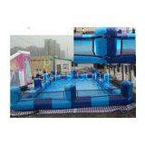 Super luxurious 0.9mm PVC tarpaulin Inflatable Swimming Pools  roof