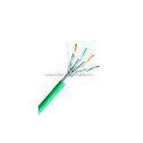 High Speed FTP Cat 7 Network Cable 4 Pair 22AWG Green 305 M/roll