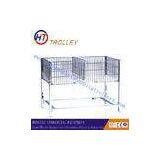 Square Zinc Plated Collapsible Wire Dump Bin Retail Display For Supermarket / Shop thumbnail-1