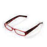 Rectangle Cellulose Propionate Eyeglass Frames Kids , Purple / Yellow Leopard Print