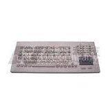 104 Keys Metal Industrial Keyboard With Touchpad , Numeric Keypad For Public thumbnail-1