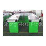 Motored Convenience Store Checkout Counter Equipment CE / ISO9001