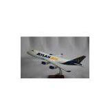 Resin airplane model B747 ATLAS AIRLINES 36cm