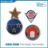 Customized Design Zinc Alloy Soft Enamel Paper Sticker Russian Sheriff Souvenir Personalised