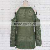 B33757A 2017 Autumn Women Hot Fashion Loose Plain Knit Thin Sweater thumbnail-6