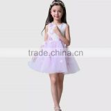 stock baby frock designs girls party dress wholesale children's boutique clothing paillette kids dress