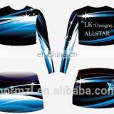Blue Sky Custom Girls Dance Tops Uniforms Dancewear Kids for Youth Girls thumbnail-1