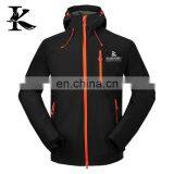 Men Water Resistant Hooded Softshell Jacket Empty Sport Hiking Jacket thumbnail-2