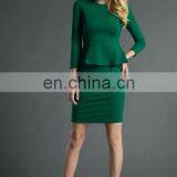 2016 Latest Popular Hot Sale Super Soft Elegant Office Dress for Ladies Wholesale Made in China thumbnail-2