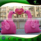 Pink Inflatable Wedding Arch / Oxford Or PVC Inflatable Arch thumbnail-3