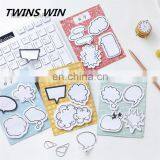 Colombia Most Popular School Stationery Supplies Promotion Top Quality Shapes Kraft Paper Colorful Sticky Notes Book in Stock