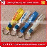 High Quality Custom Logo Embossed Silicone Key Rings for Sale thumbnail-1