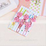 Flower Shaped Custom Made Rubber Bookmarks