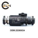Высококачественные детали автомобильного двигателя - топливный форсунка OEM 25360034 для корейских автомобилей 1.8L