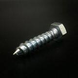Superior Quality Wood Screw Zinc Plate Head China Handan DIN HEX HEAD WOOD SCREW thumbnail-3