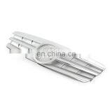 3-PIN стиль AMG передний решетка радиатора серебристый 00-06 для Mercedes Benz C CLASS W203 thumbnail-4