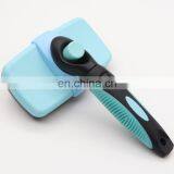 Self-cleaning Pets Fur Remover Slicker Brush Pet Cleaning Brush Dog Grooming Comb thumbnail-7