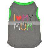 Jianicat Luxury Grey Pet T-shirt Dog Clothes thumbnail-1