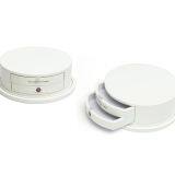 High-end Round Wooden Jewelry Box With Grawers for Storage the Jewelry thumbnail-1