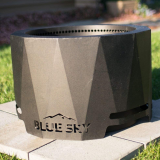 Ceramic Tile Mosaic Parquet Outdoor Rectangular Fire Pit Table thumbnail-5