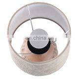 European Style Antique Ceramic Table Lamp and Ratton Pattern Desk Lamp thumbnail-6