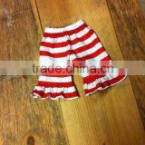custom child clothing fashion cheap baby strip toddler girls ruffle shorts