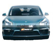 Front Bumper Rear Bumper for Tesla Model 3 in CMST Style Half Carbon Fiber Material Body Kit for Tesla Model 3 Facelift thumbnail-1