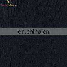 Navy Men Merino Wool v Neck Pullover Sweater thumbnail-5