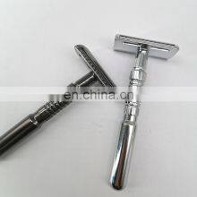High Quality Wholesale Zinc Alloy Shaving Kit Mens Barber Double Edge Razor thumbnail-5